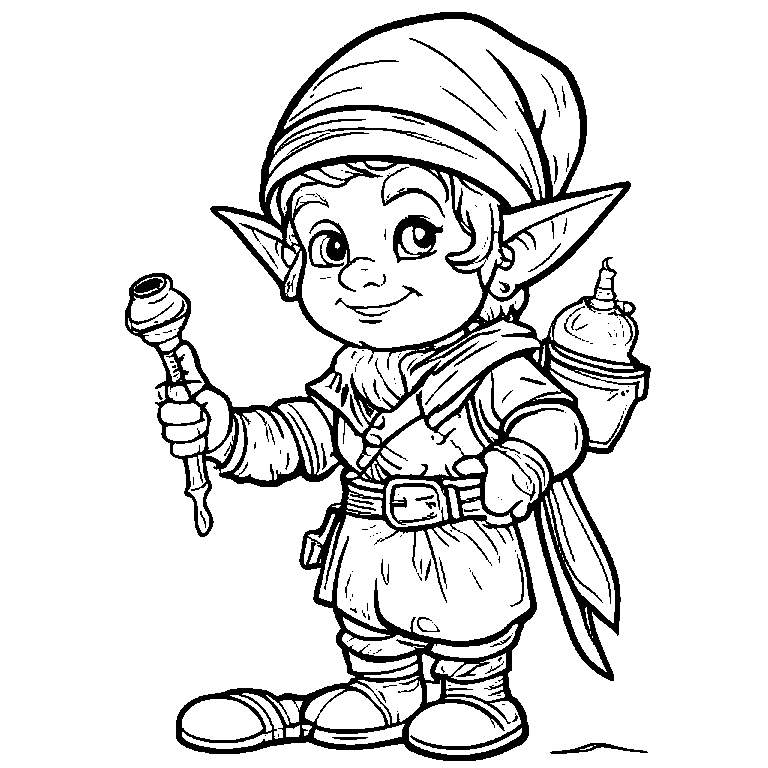 coloring_page_outline_simple_black_and_white_line_art_an_elf.png
