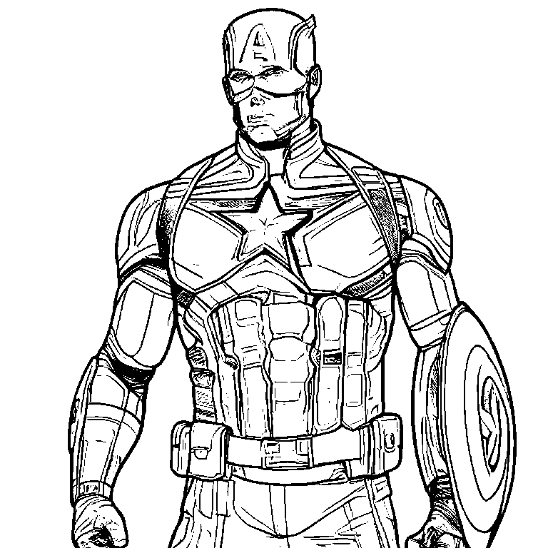 coloring_page_outline_simple_black_and_white_line_art_Captai.png